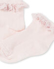 Calze rosa confetto neonata KYIESCHODEN3 / 20WI0982SOQD310